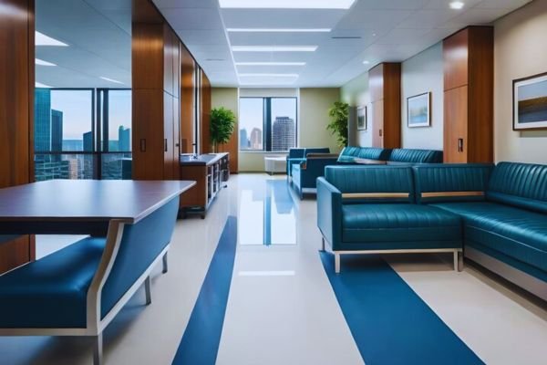 Hospital Vinyl Flooring Installation Dubai