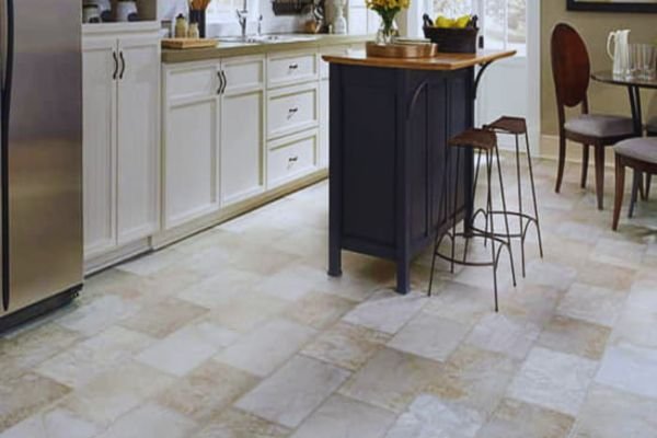 Kitchen Vinyl Flooring Installation Dubai