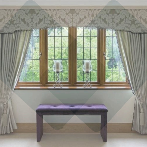 modern curtain designs for living room Dubai