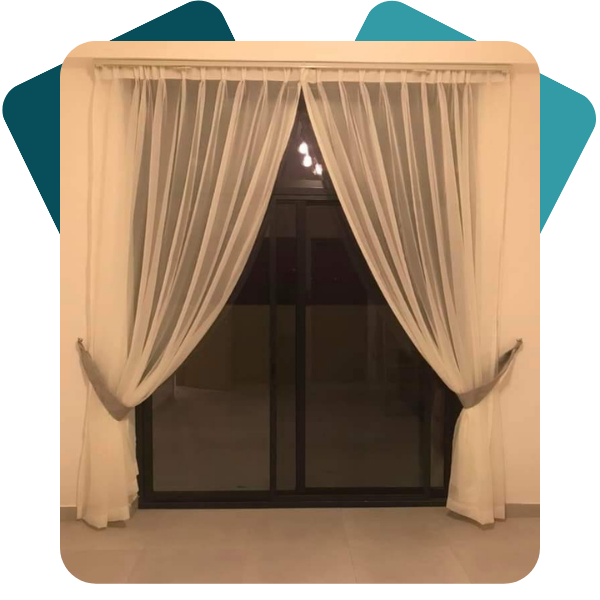 curtain rods Dubai