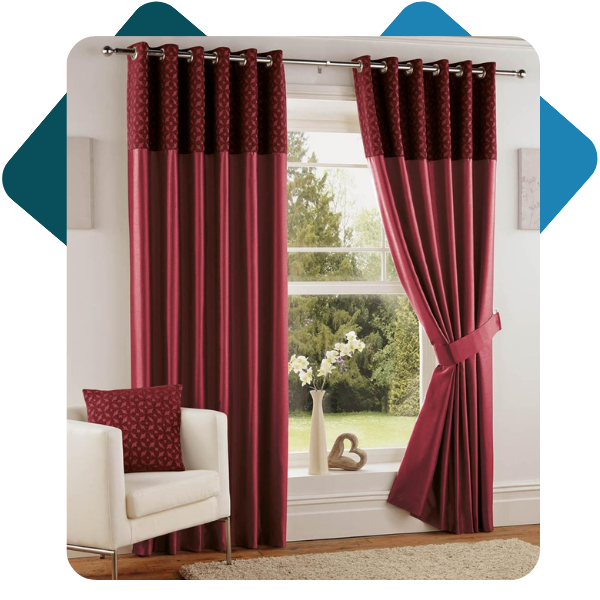 bronze silk curtains