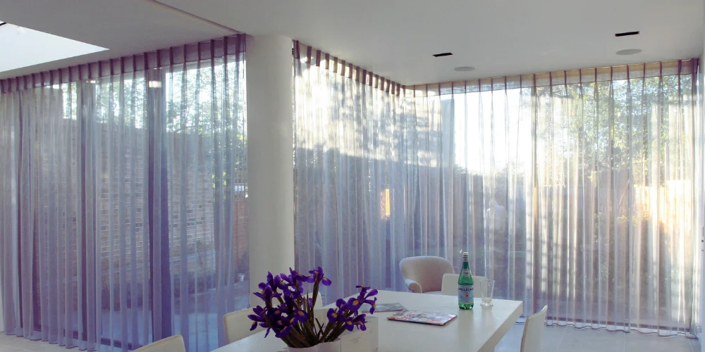 living room sheer curtains