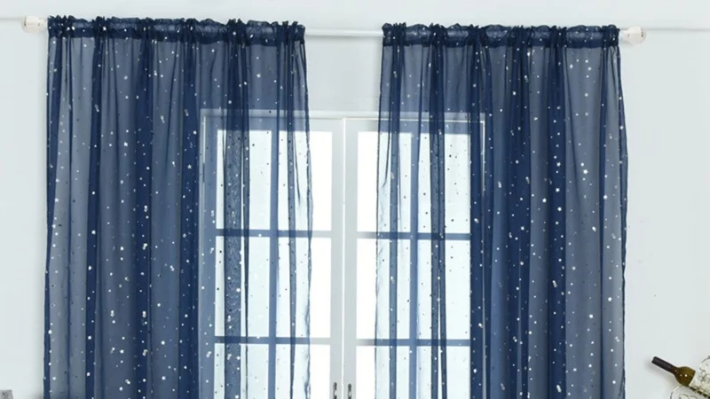 double sheer curtains Dubai