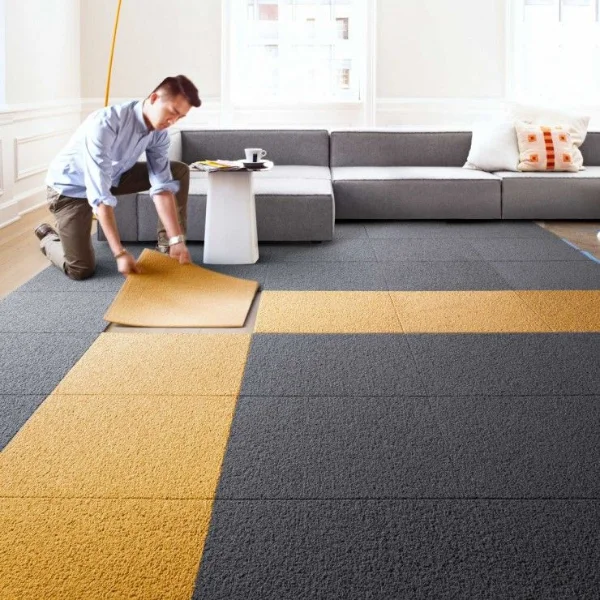 install carpet tiles Dubai